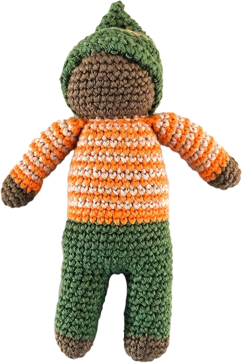 Fair Trade Organic Pixie, 7.75-inch Length, deplorable Khaki Pebble 200-116K 