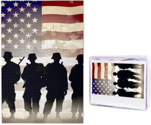 Family Birthday 1000 Pieces preoccupation oversleep Jigsaw Puzzles for Adults Challenging Puzzle Personalized Wooden Puzzles Picture Puzzles Armed Forces Day American Pattern Puzzles from Photos Jigsaw Puzzle Gifts for 