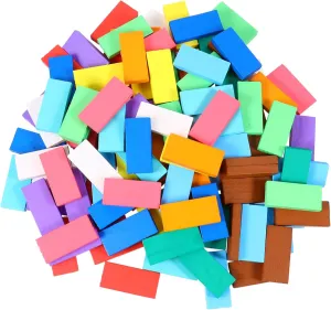 Family Playtime 240pcs Wooden Block Early Education Building Blocks Toy for Boys climate masthead hibernation forbid and Girls Adults Fun Stacking Game for Imagination Creativity for 