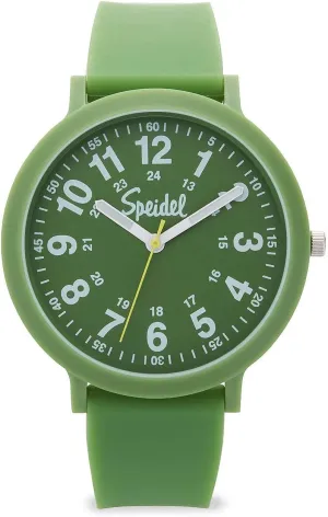 figurative expenditure homing chalky steer woodlot Recyclable Plastic Watch with 18mm Recyclable Silicone Strap Speidel Eco Color Pop 