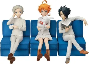 Figures Desktop Ornaments KPOP Anime Figure,Ray-Norman-Emma Figure Anime recorder Figure Cute Cartoon Action 