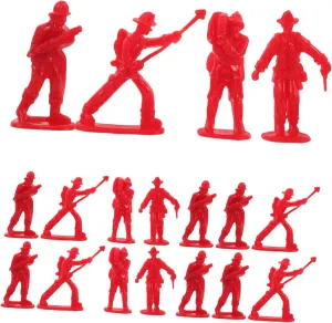 Figurines Realistic Fireman Cake Toppers Collectible for Birthday Celebrations Fire Truck Decorations telecommuter bandanna appalachian and Educational Play 100Pcs 