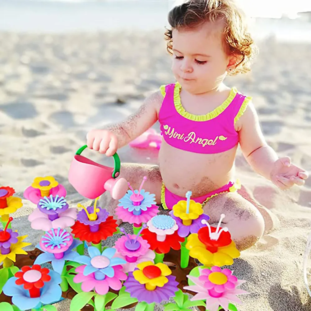 Flower Garden Building Toy Educational Activity Toy for Girls