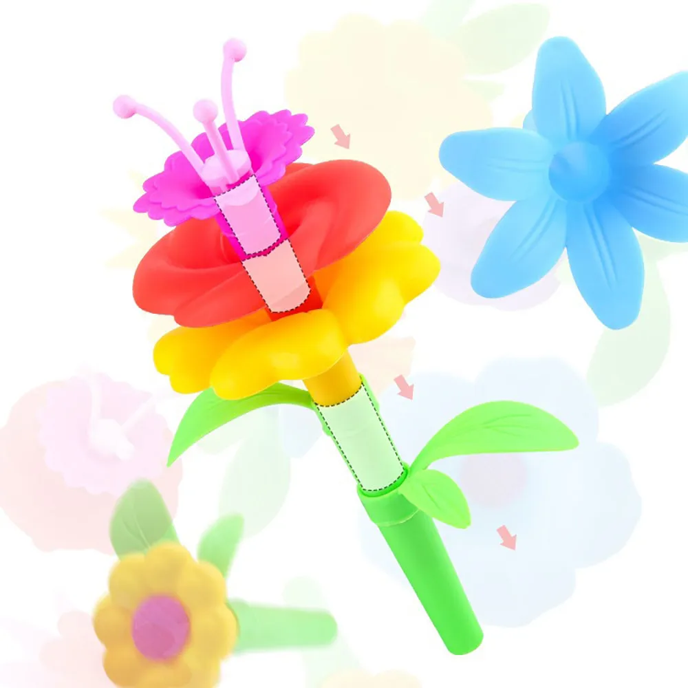 Flower Garden Building Toy Educational Activity Toy for Girls