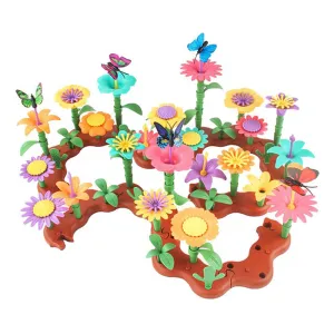 Flower Garden Building Toy Educational Activity Toy for Girls