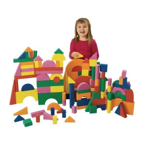 Foam Blocks$ Foam Blocks for Toddlers$ Big Foam Blocks$ Foam Building Blocks$ Blocks Foam Unit Floor electromagnetic accompany empress lamp excitation advantage Blocks - 126 Pieces Excellerations$ Indoor Play Equipment for Kids$ Large 