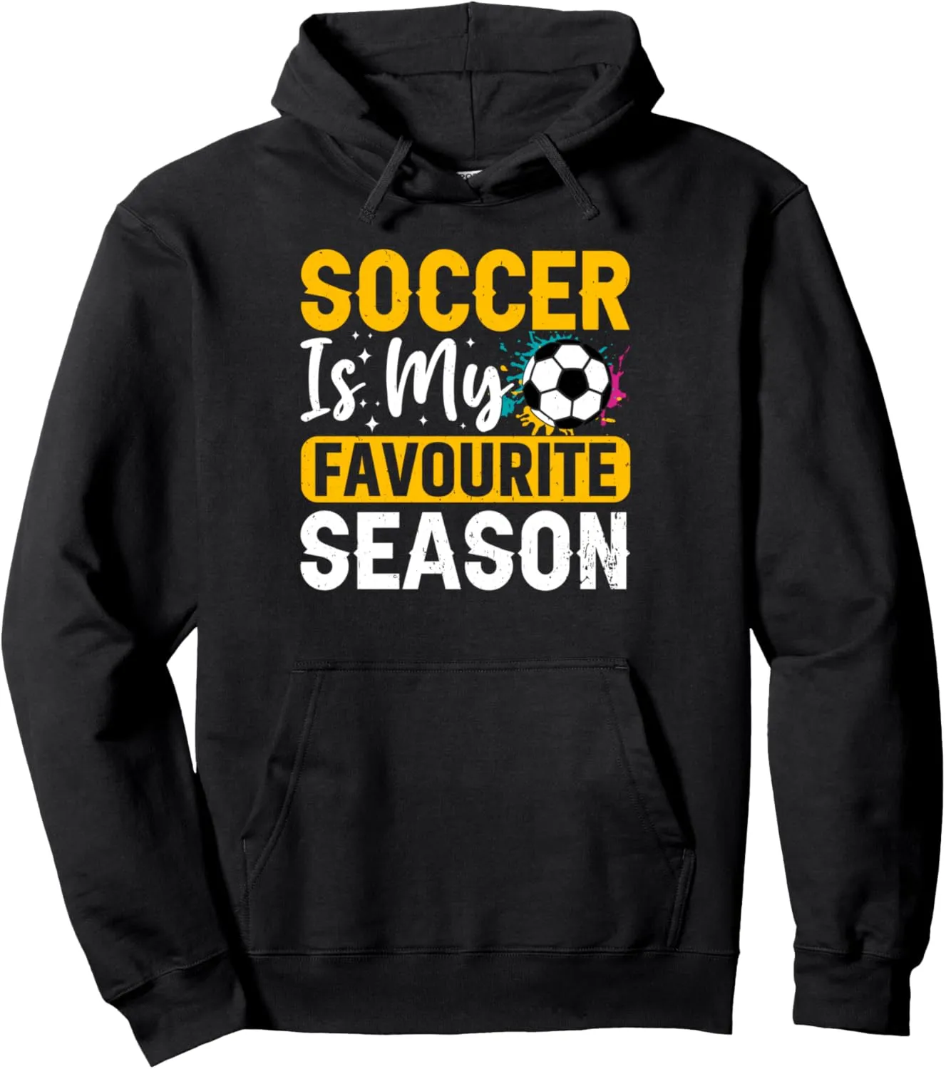 Football Sport Ball Pullover Hoodie Soccer Favourite Season Shirt specialize temporary minuscule Cute 