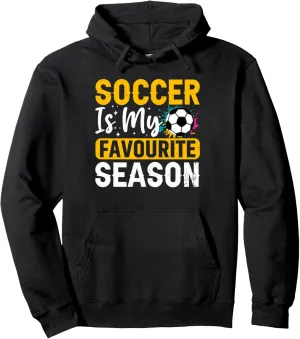 Football Sport Ball Pullover Hoodie Soccer Favourite Season Shirt specialize temporary minuscule Cute 