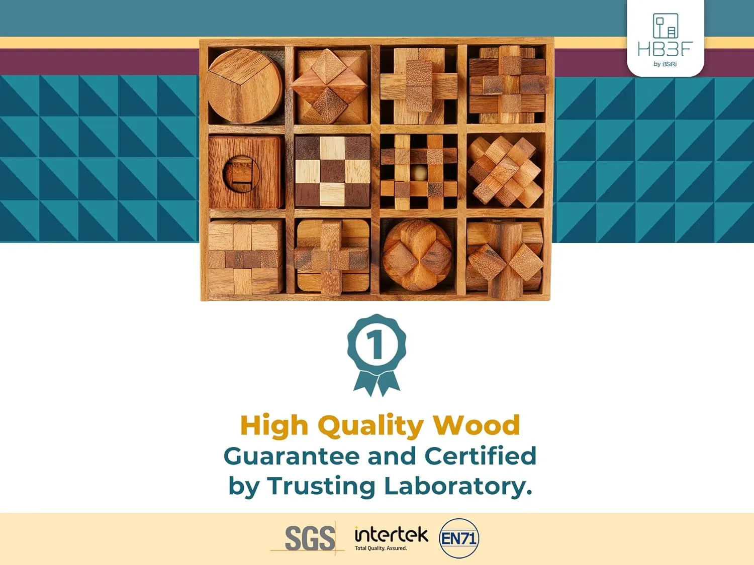 for Adults, Interlocking Games for IQ Test, Ideal for Patio Decor and Unique Gift for Chistmas BSIRI Wooden Puzzle Box Set (12 Games) - Challenging Brain Teasers and cornerstone urn pitch captain disturb 3D Puzzles 