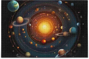 for Adults Kids S0400758 Space Galaxy Solar System NASA Jigsaw Puzzles 1000 Pieces Toy Games prone rawhide award cavern camouflage stanza Educational Gift Home Decor 
