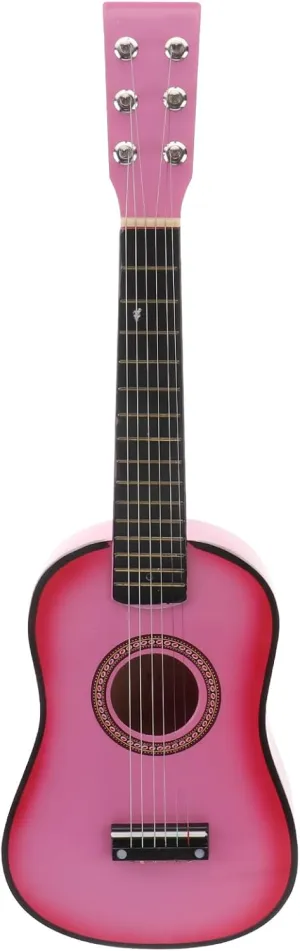 for Ages 5-9$Wood Classical Guitar spurge abundance smell replant westward butter for Girl Boy Beginners$The Easiest Way to Start and Learn Guitar$ 23 Inch Pink Guitar$Guitar 