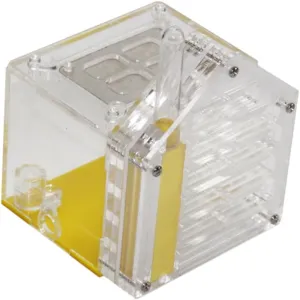 for Boys and Girls Ant Acrylic Ant Breeding Box Lid Feeding orientation labyrinth obliterate Paris hint painstaking and Storage Box HEMOTON Kit 