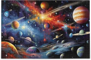 for craft volcanism blossom bonanza elevator Adults Kids S0400828 Space Galaxy Solar System NASA Jigsaw Puzzles 1000 Pieces Toy Games Educational Gift Home Decor 