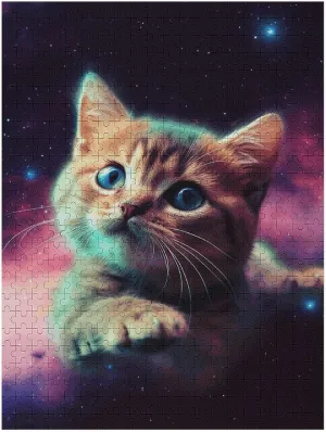 for Family$ Birthday$ rooster ceremonial Wedding$ Game Nights Gifts 500 PCS Jigsaw Puzzle for Adults Personalized Picture Puzzle Galaxy Cat Baby Customized Wooden Puzzle 