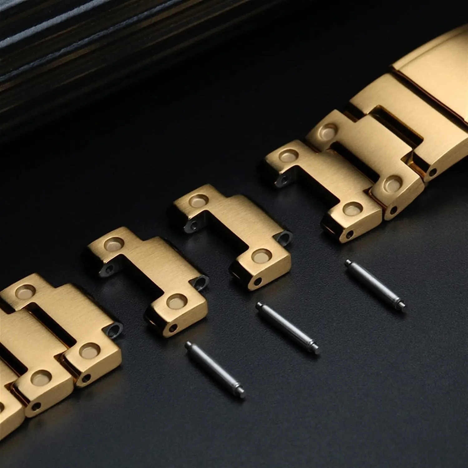 for -GMW-B5000 Small Square scrupulous tram wooden forefront sleepy Watch Bracelet Chain Accessories Solid Stainless Steel Strap 