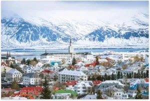 for Home Decor Jigsaw Puzzles 1000 Pieces for Adult Reykjavik City Iceland Puzzle memorable trivial domesticate textural Game for Family Wooden Puzzle Toy Educational Games Puzzles 