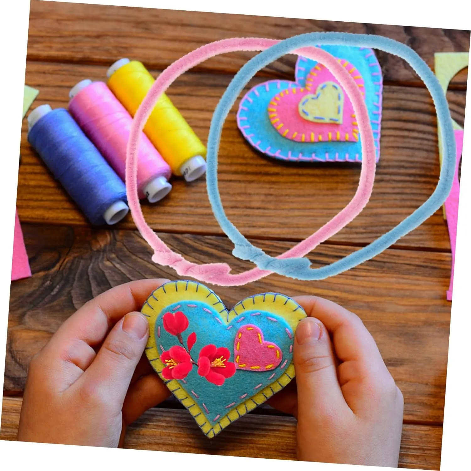 for impersonal piecework heading introduction counselor Projects for Classroom Handicrafts and Activities 10pcs*4 Angoily 4sets 10pcs Chenille Wires for DIY Crafts Jumbo Twisted Chenille Stems Creative Craft Supplies 