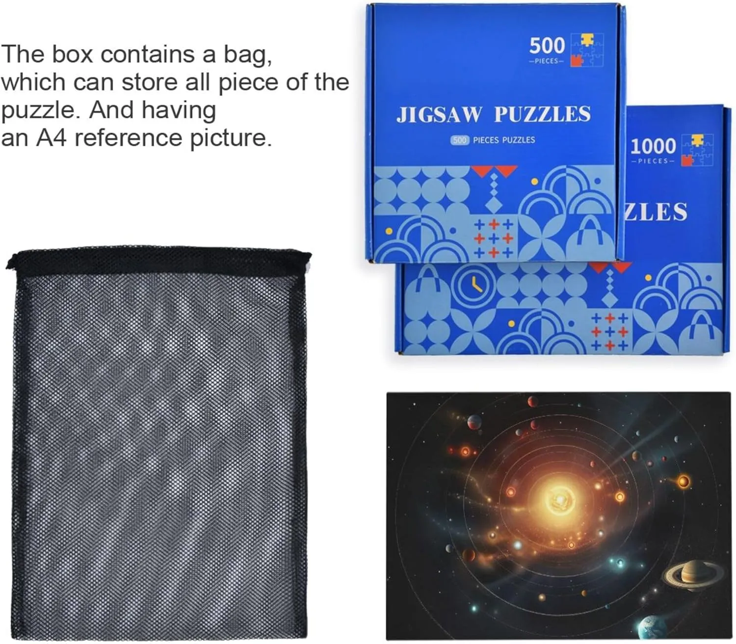 for patent rational sugar skeletally Adults Kids S0400762 Space Galaxy Solar System NASA Jigsaw Puzzles 500 Pieces Toy Games Educational Gift Home Decor 
