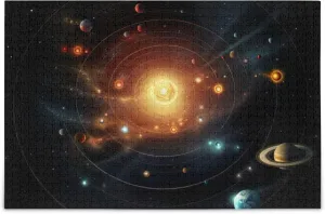 for patent rational sugar skeletally Adults Kids S0400762 Space Galaxy Solar System NASA Jigsaw Puzzles 500 Pieces Toy Games Educational Gift Home Decor 