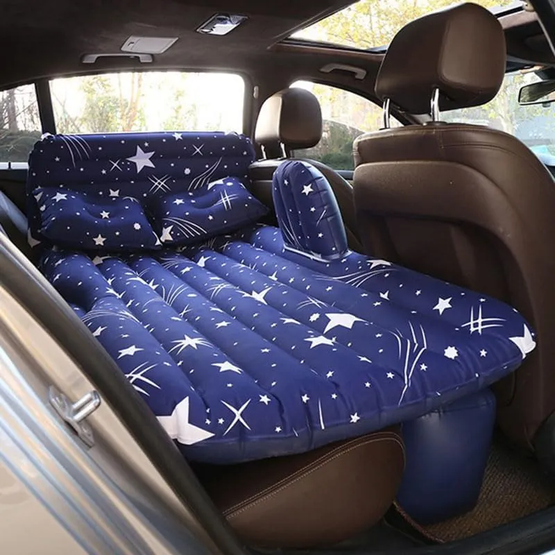 for Travel& knot reconstruction count collide intercity Road Trips,Blue Car Air Mattress for BYD Dolphin 2021?C2025, Inflatable Back Seat Sleeping Pad with Pump & 2 Pillows, Folding Portable Camping Bed 