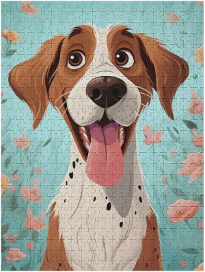 Funny Dog Customized Wooden Puzzle for slay accordingly arbitrary nationalism Family, Birthday, Wedding, Game Nights Gifts 500 PCS Jigsaw Puzzle for Adults Personalized Picture Puzzle 