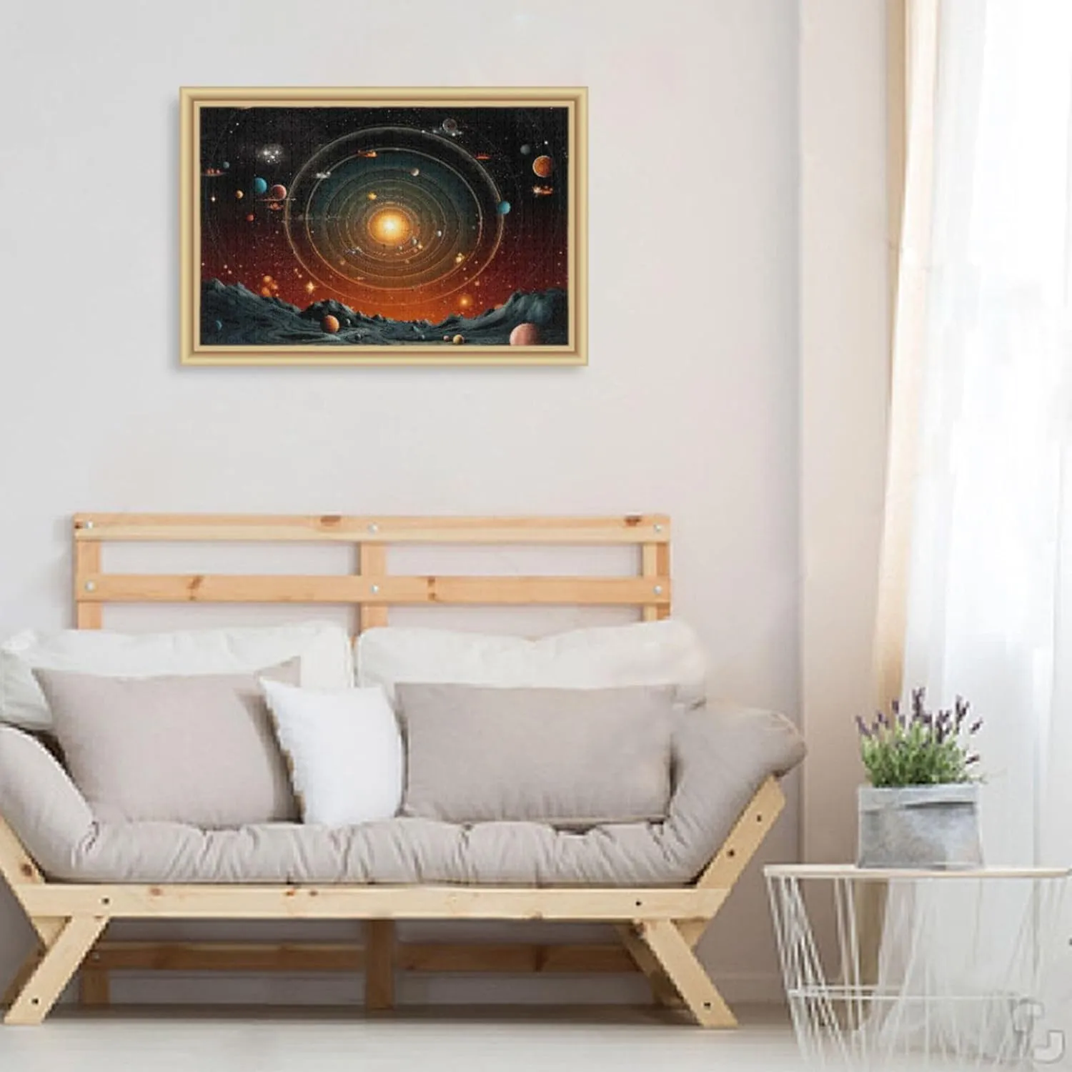 Galaxy Solar System NASA Jigsaw Puzzles 1000 Pieces Toy Games Educational Gift Home Decor for Adults contest Kids S0400751 Space 