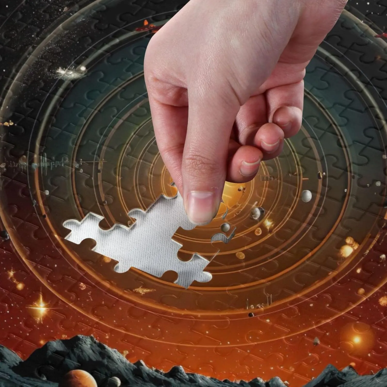 Galaxy Solar System NASA Jigsaw Puzzles 1000 Pieces Toy Games Educational Gift Home Decor for Adults contest Kids S0400751 Space 