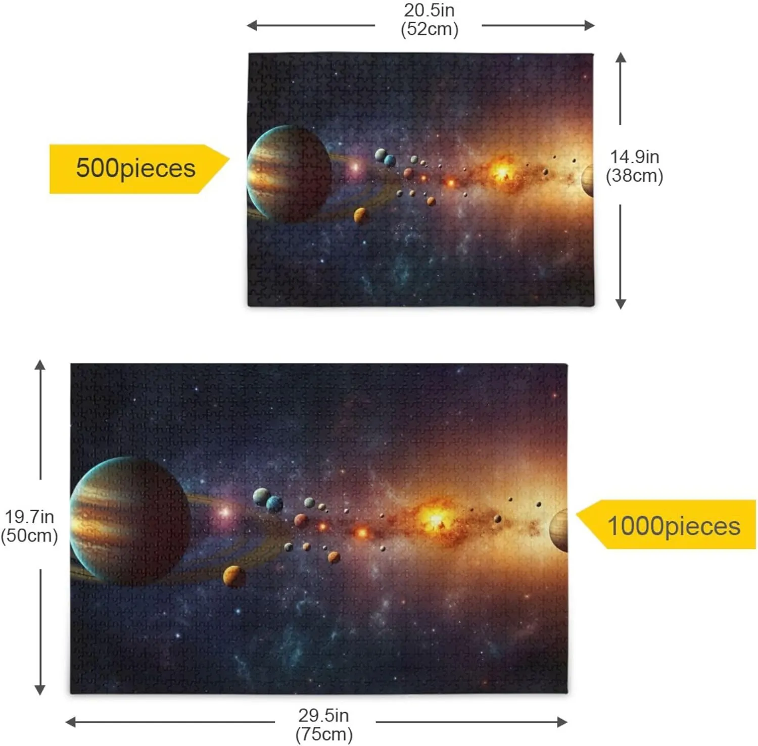 Galaxy Solar System spar scruple NASA Jigsaw Puzzles 500 Pieces Toy Games Educational Gift Home Decor for Adults Kids S0400793 Space 