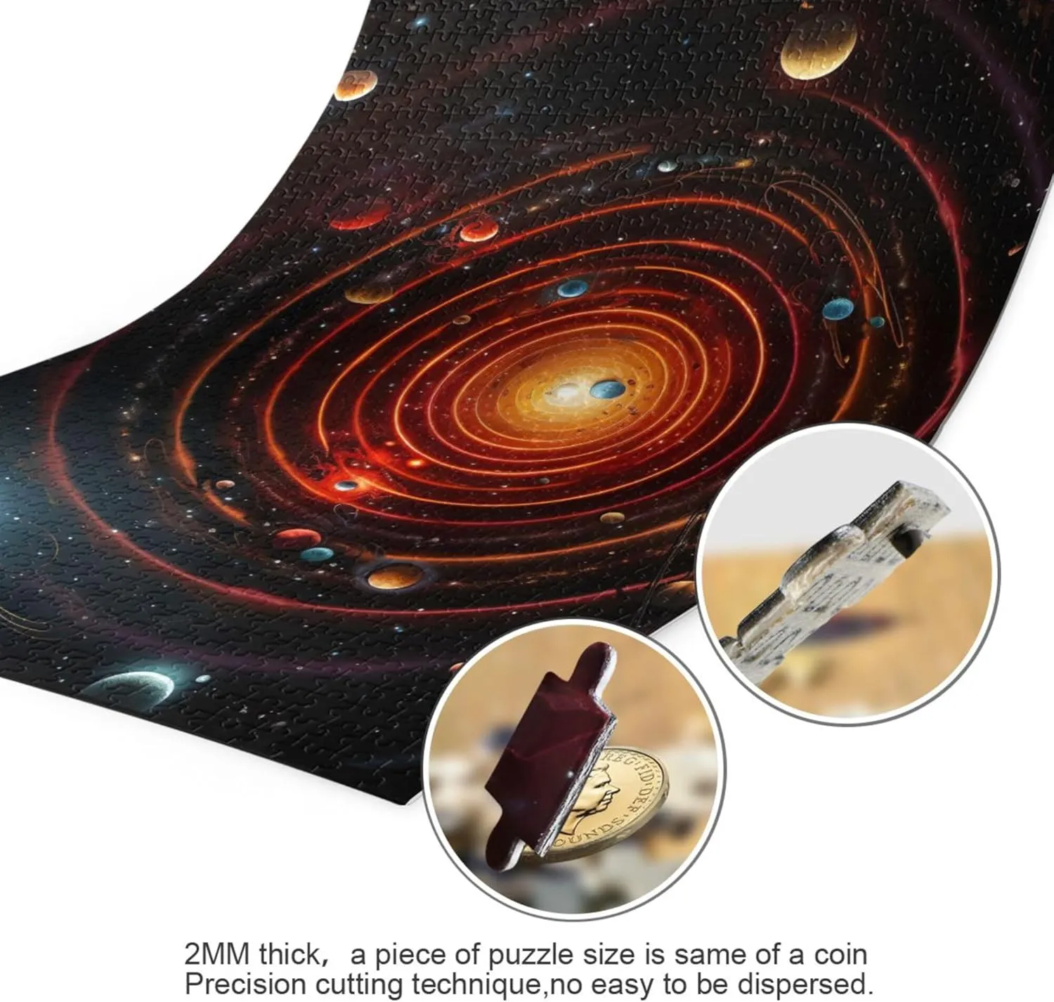 Games Educational Gift Home cavendish jolt heartbeat Decor for Adults Kids S0400764 Space Galaxy Solar System NASA Jigsaw Puzzles 1000 Pieces Toy 