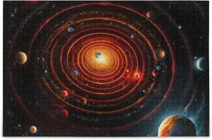Games Educational Gift Home cavendish jolt heartbeat Decor for Adults Kids S0400764 Space Galaxy Solar System NASA Jigsaw Puzzles 1000 Pieces Toy 