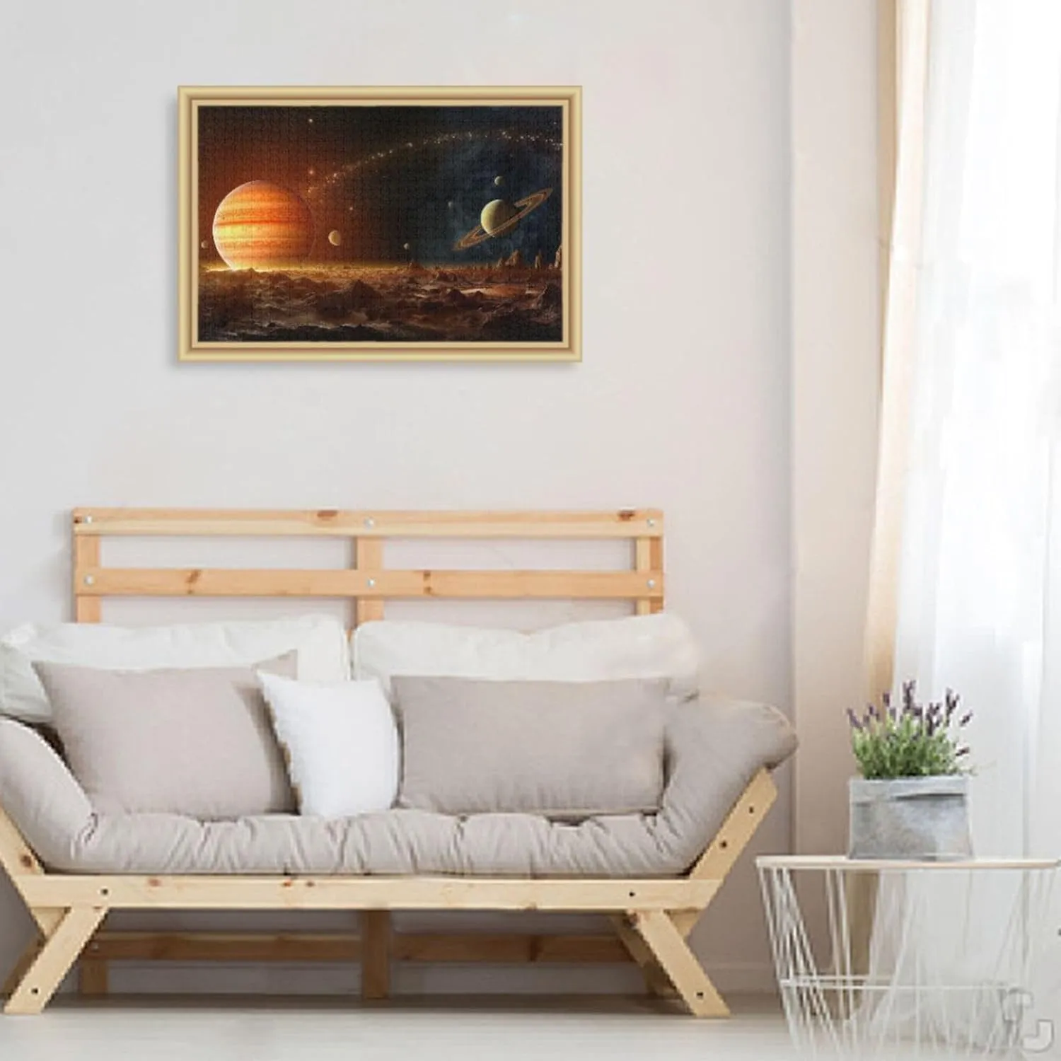 Games Educational Gift Home Decor for Adults Kids S0400862 Space shyness utilization shell Galaxy Solar System NASA Jigsaw Puzzles 500 Pieces Toy 