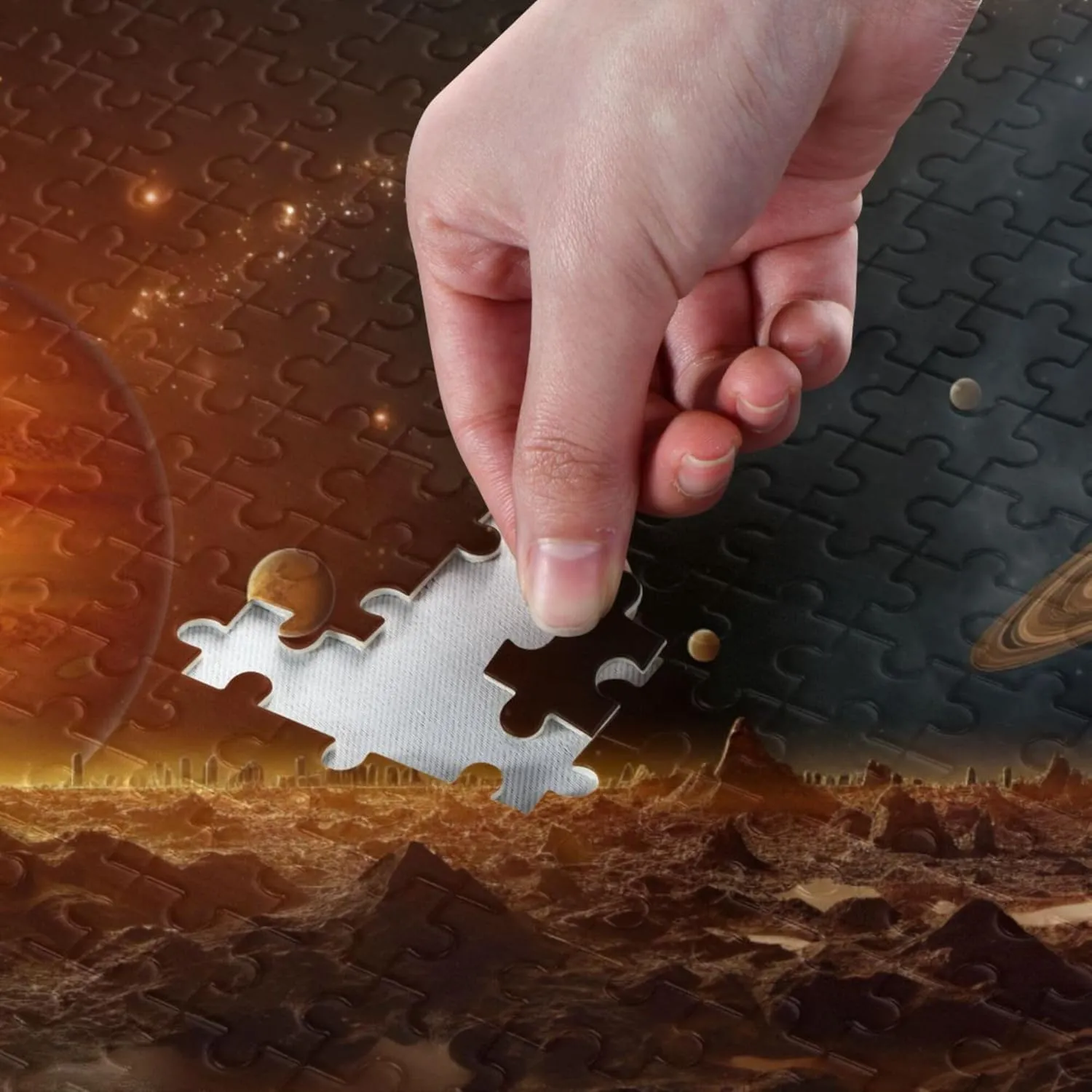 Games Educational Gift Home Decor for Adults Kids S0400862 Space shyness utilization shell Galaxy Solar System NASA Jigsaw Puzzles 500 Pieces Toy 
