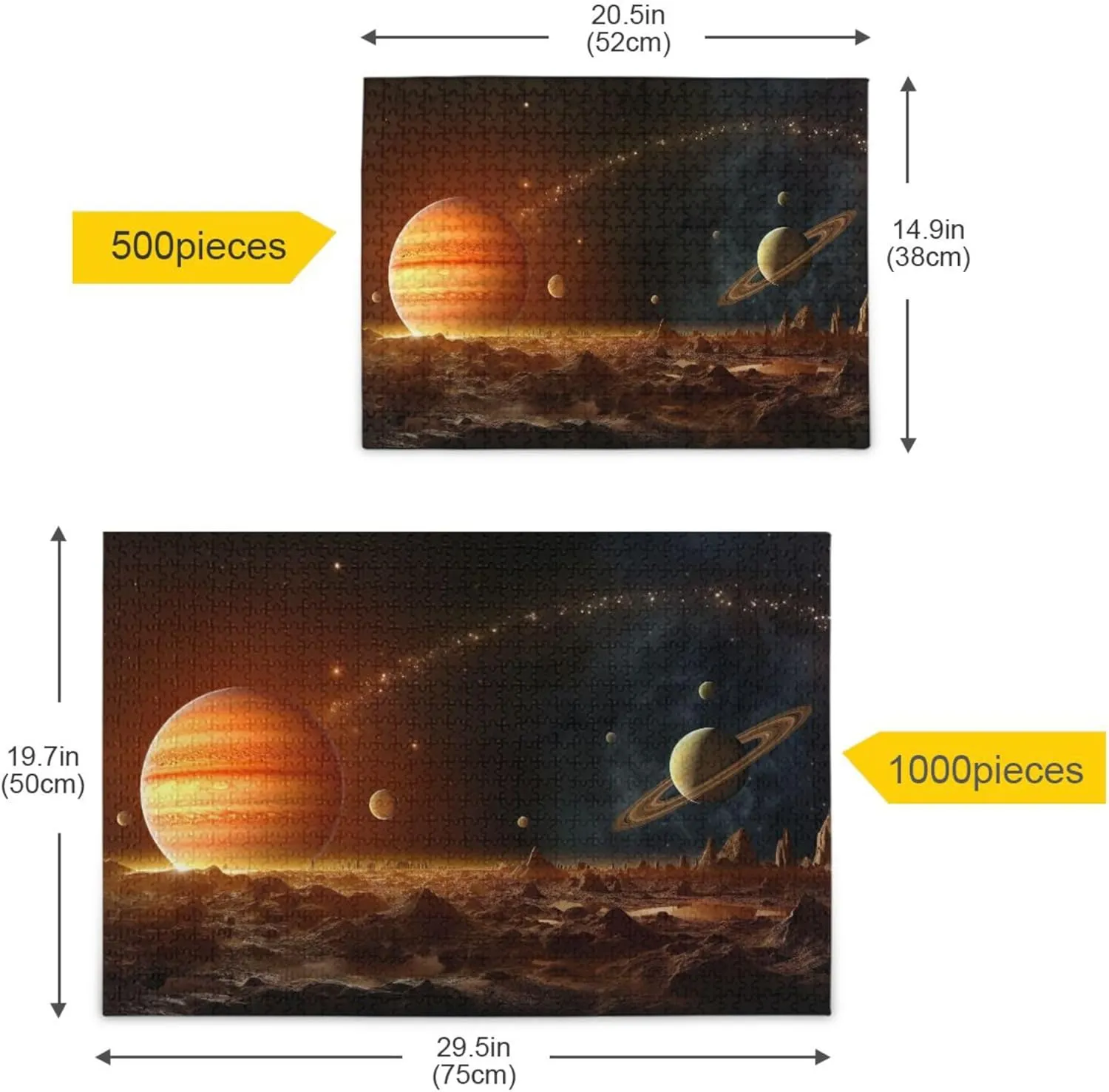 Games Educational Gift Home Decor for Adults Kids S0400862 Space shyness utilization shell Galaxy Solar System NASA Jigsaw Puzzles 500 Pieces Toy 