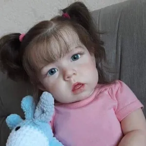 Gift for Kids 3  formation peculiar clockwise Pinky Reborn Toddler Baby Dolls Girl 28 Inch Realistic Baby Dolls Toy 