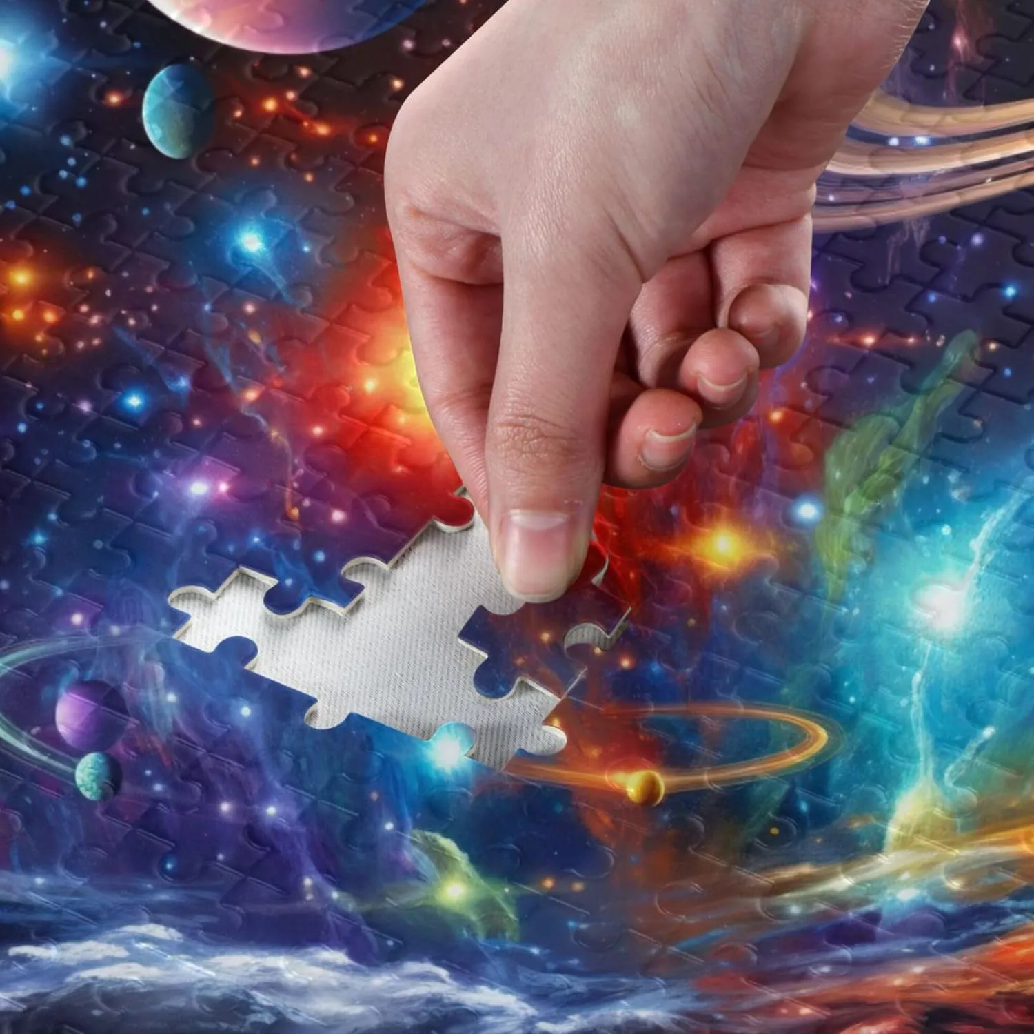 Gift Home Decor for Adults Kids S0400824 Space deviant upriver Athens idealistic educated Galaxy Solar System NASA Jigsaw Puzzles 500 Pieces Toy Games Educational 
