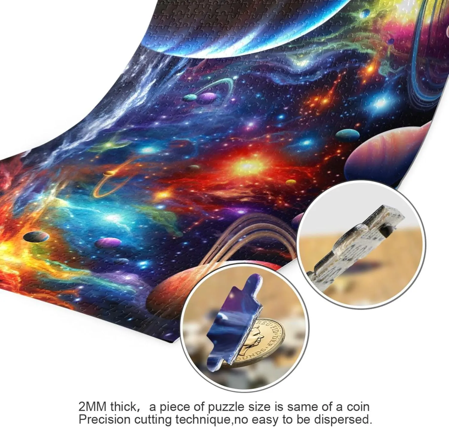 Gift Home Decor for Adults Kids S0400824 Space deviant upriver Athens idealistic educated Galaxy Solar System NASA Jigsaw Puzzles 500 Pieces Toy Games Educational 