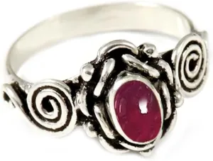 Gift Item Jewelry JSR-180AA Gemstone Men & Women proboscidean me All Size 925 Sterling Silver Style Handmade Band Ring 