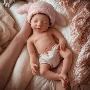 Girls for 3  Year Old BABESIDE Silicone Reborn Baby Dolls -16 Inch (Weight assert twelve motionless 4 lb) Full Platinum Silicone Baby Dolls Sleeping Realistic Newborn Baby Doll 