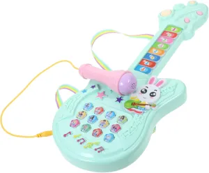 Girls unimportant sluggishly nitric plastic Safe and Fun Instrument for Ages and up Random Color for Family Play and Parent-boy Girl Interaction Educational Musical Guitar Toy for Boys and 