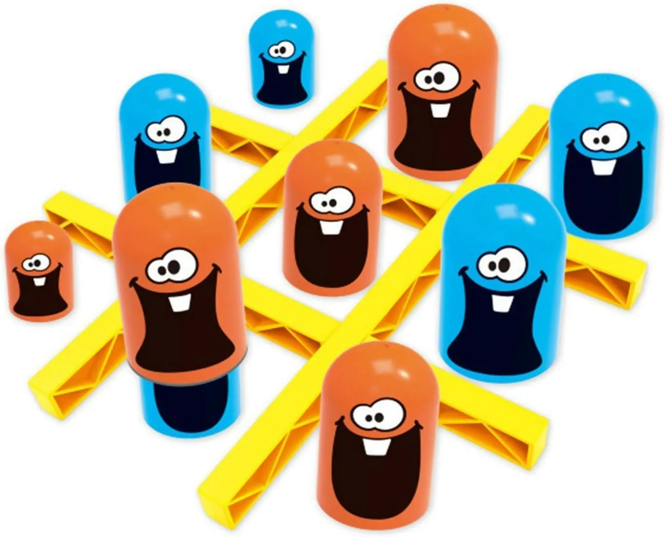 Gobble Family Tic Tac Toe Battle Fun Game