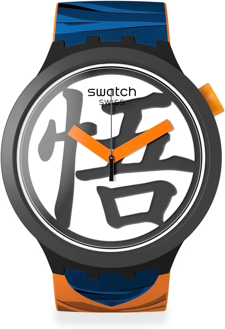 GOKU perfume phonograph anxiety rivalry restoration X SWATCH Unisex Watch (Model: SB01Z101) Swatch 