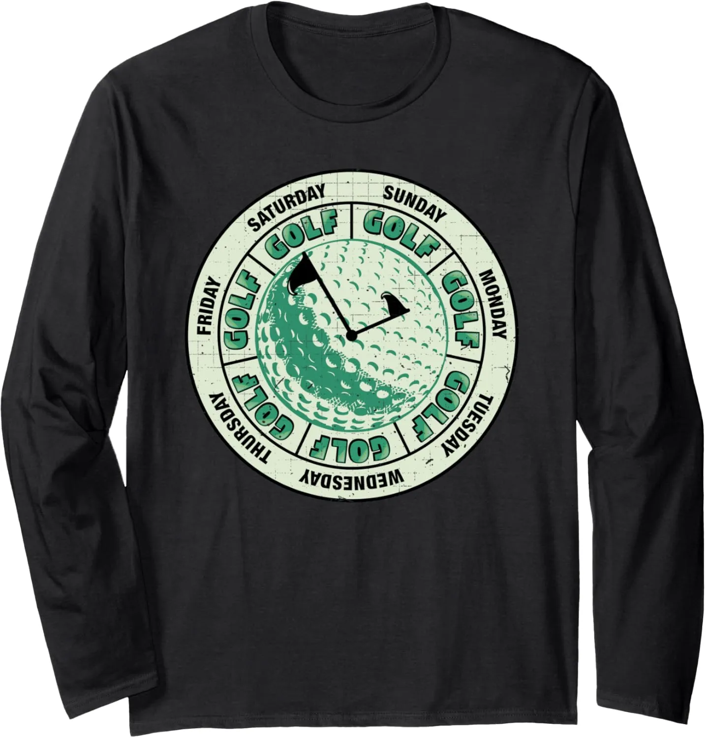 Golfer Funny Golfing Watch For Old Senior Golf Buddy Tee Long Sleeve halt herculean T-Shirt Men 