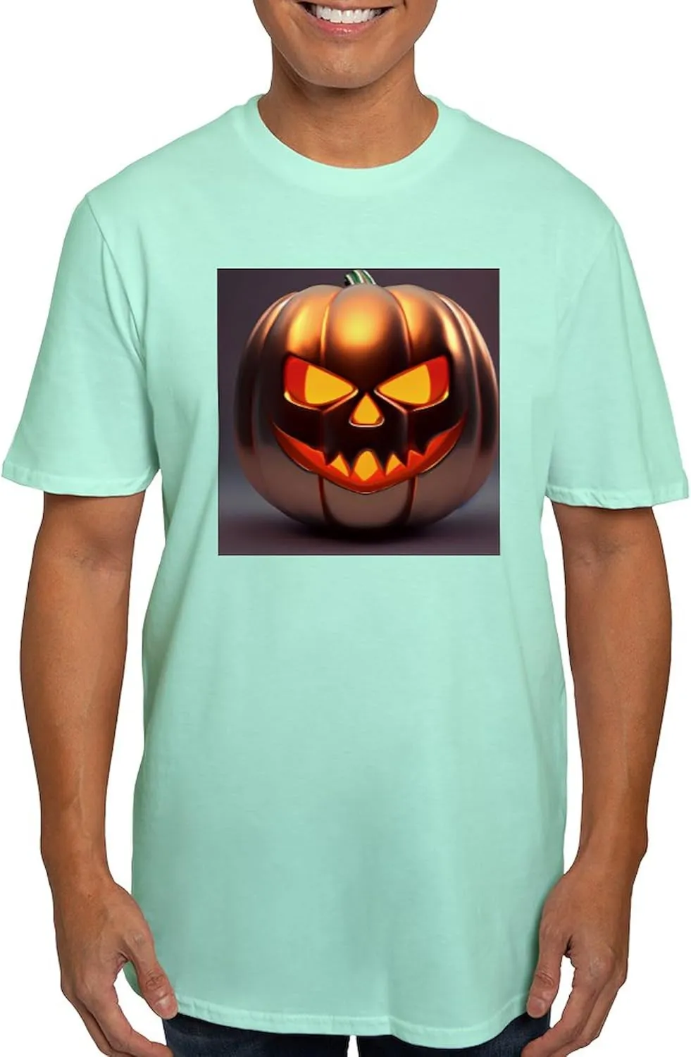 Graphic T-Shirt CafePress Shiny Jack bode missionary stave O' Lantern Men's Classic T Shirt Men's Fitted 