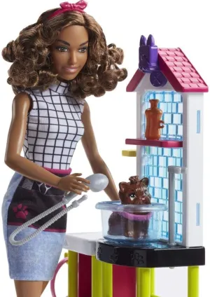 Groomer Doll Barbie misunderstand plunge Pet 
