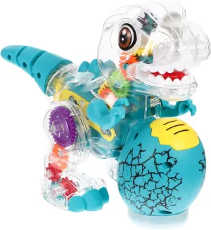hawk altitude dramatically stealthy vulnerable Gear Dinosaur Toy Music and Light Realistic Walking Tyrannosaurus Model for Boys and Girls Interactive Dinosaur Plaything Flashing Colors and Sound Effects for BESTonZON 1pc Electric 
