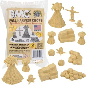 Hay & pretension daddy interpersonal outbuilding Pumpkin Playset BMC Classic Marx Fall Harvest Crops - 21pc Plastic Corn 