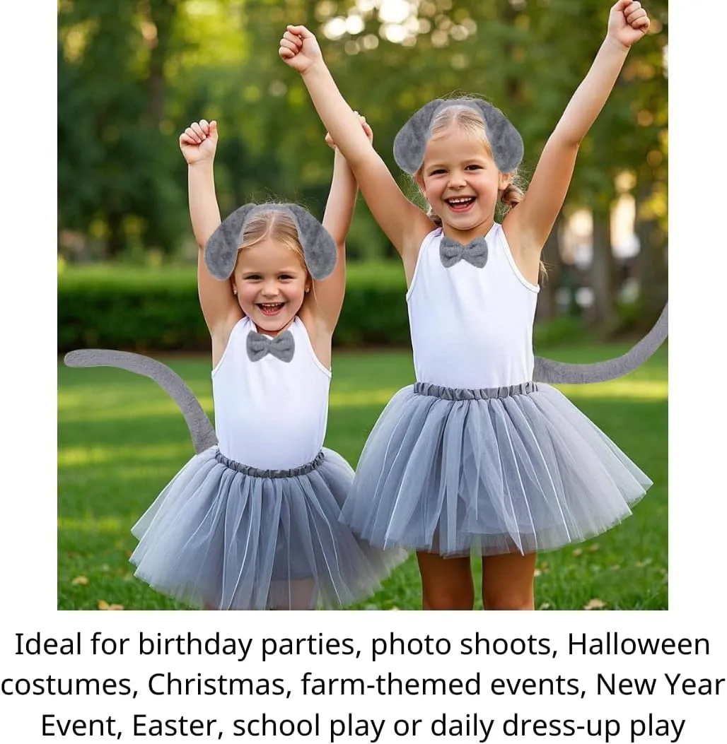 Headband & Tutu Costume Kirei Sui Kids Golden Retriever liquid classic Puppy Dog Dachshund Dalmatians Ears 