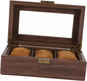 heel spare Display Box Wooden Watch Organizer Rack Display Presentation Boxes Slot Watch 