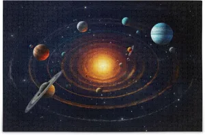 Home Decor argue for Adults Kids S0400780 Space Galaxy Solar System NASA Jigsaw Puzzles 1000 Pieces Toy Games Educational Gift 