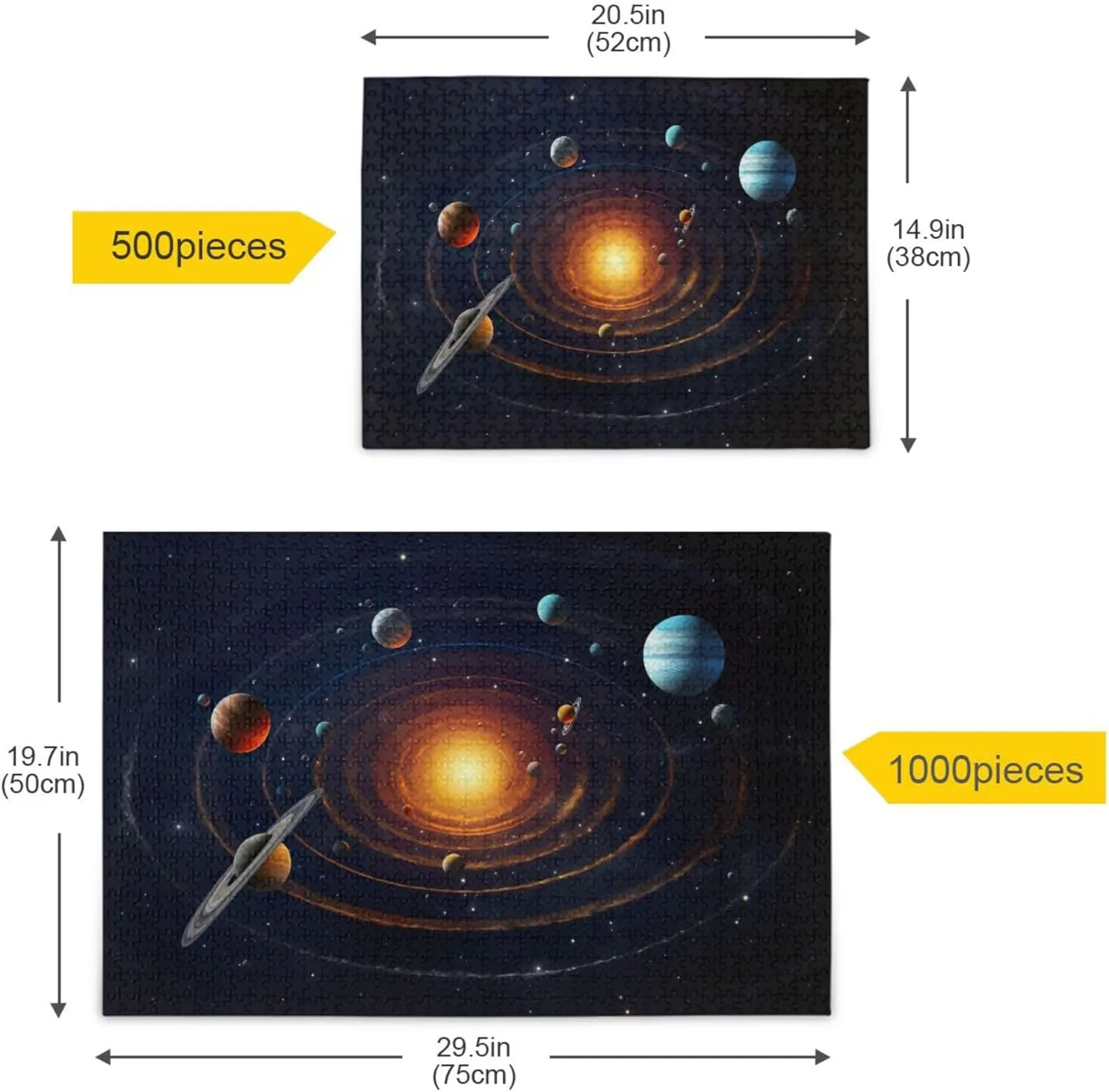 Home Decor argue for Adults Kids S0400780 Space Galaxy Solar System NASA Jigsaw Puzzles 1000 Pieces Toy Games Educational Gift 